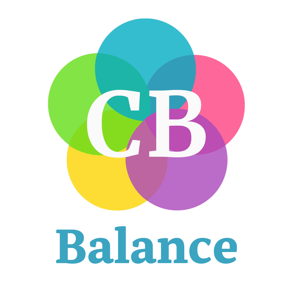 Logo cb balance consultora balance transparente