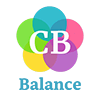 Logo cb balance consultora balance transparente